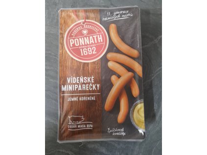 Vídeňské minipárečky 200g