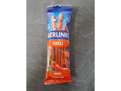 Berlinki kabanosy chilli 85g