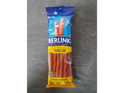 Berlinky kabanosy kuřecí 85g