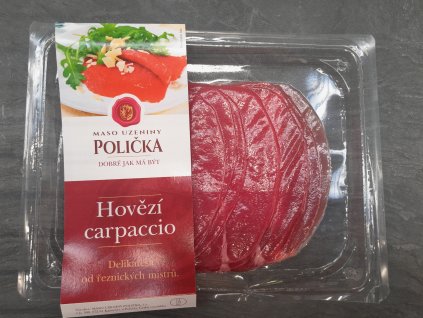 Hovězí carpaccio 100g