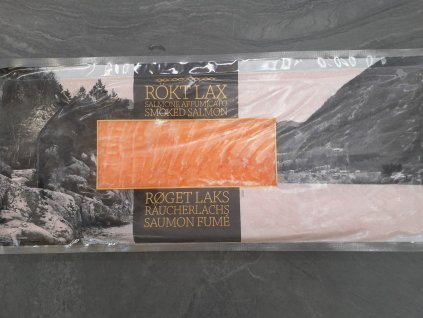 Losos uzený plátky 1000g