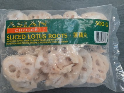 Lotosový kořen plátky 500g