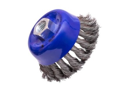 Hrnkový kartáč copánkový ø 75 mm - ocel