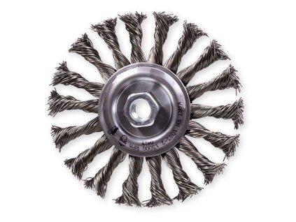 Radiálny kartáč copánkový ø 125 mm - ocel