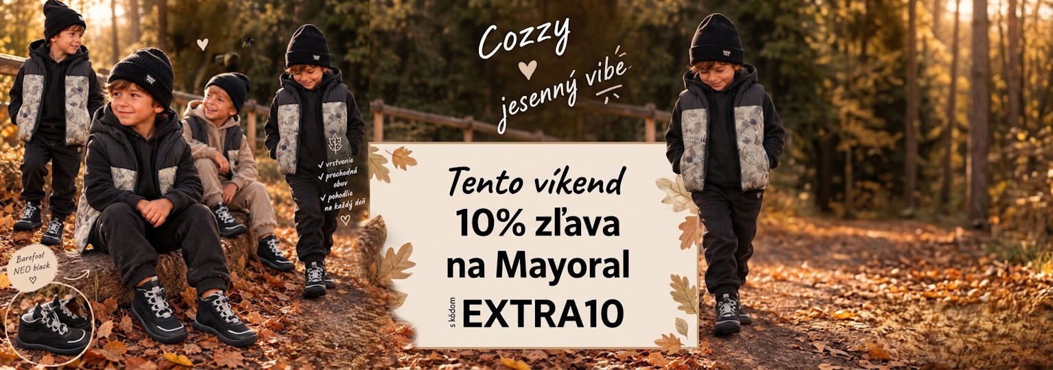 Mayoral s kódom EXTRA10