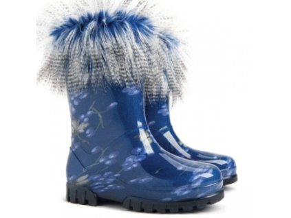 Gumáky Twister Lux - vogue modré 20-27