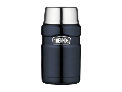 Thermos Style - termoska na jedlo so šálkou 710 ml - tmavomodrá