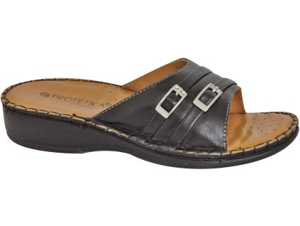Protetika - dámske šľapky W 180 black