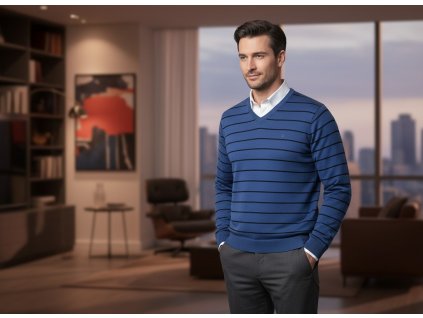 Pánsky pulóver Blue Seven