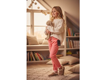 Teplákové nohavice lososové Blue Seven