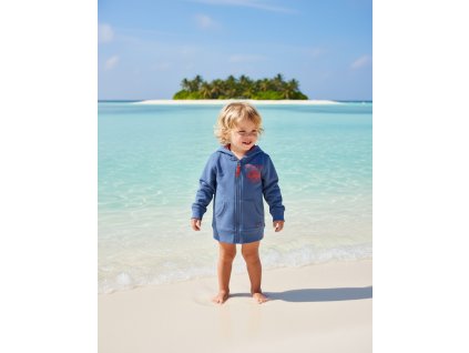 Mikina modrá Blue Seven