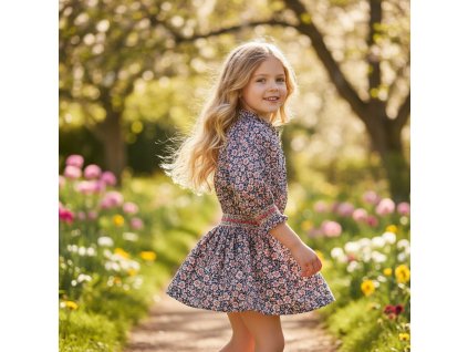 Kvietkované šaty Abel&Lula - 1005569007
