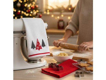 Kuchynské utierky Stromky 2 ks 40x60