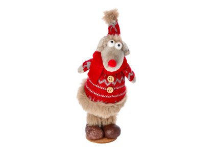 Myšiak stojaci 2 ASST 22 cm
