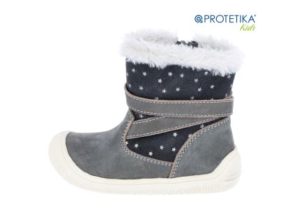 Protetika - zimné barefootové topánky LYDA - zateplené kožušinkou