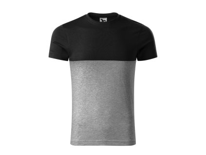 Unisex tričko ADLER Connection 177 dvojfarebné - čierna