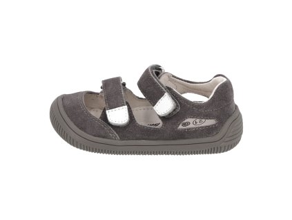 Protetika - barefootové polootvorené topánky MERYL grey TOP AKCIA!