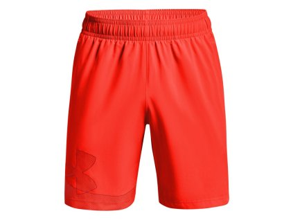 1361434-296 UA Woven Graphic Short-ORG Phoenix Fire