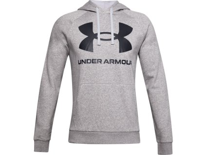 Mikina s kapucňou Under Armour Rival Fleece Logo HD-GRY