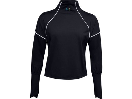 Športová mikina Under Armour CG Rush 1 2 Zip-BLK