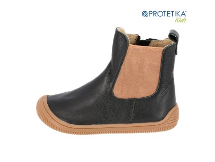 Protetika - barefootové prechodné čižmy TITA black