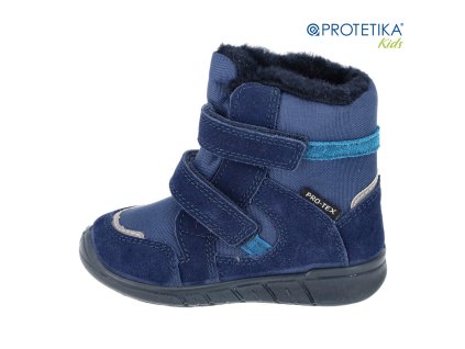 Protetika - zimné topánky s membránou PRO-tex NATAN navy - TOP AKCIA!