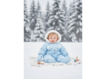 Prešívaný zimný overal s rukavicami a papučkami Mayoral - 1202606050