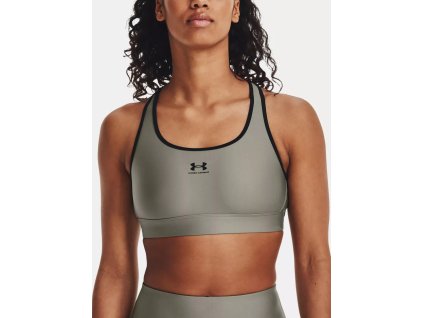 Športová podprsenka UA HG Armour Mid Padless-GRN