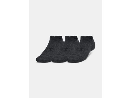 Ponožky UA Essential No Show 3pk-BLK