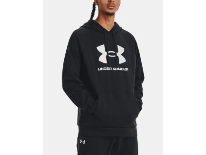 Mikina UA Rival Fleece Logo HD-BLK