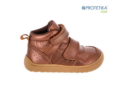 Protetika - barefoot topánky TIRA brown metalic TOP AKCIA!