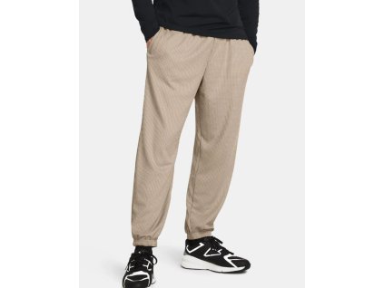 Pánske tepláky UA Rival Waffle Jogger-BRN