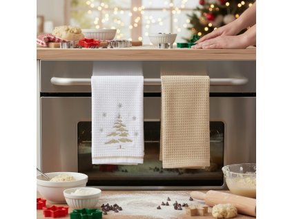 Kuchynské utierky Snow 2 ks 40x60