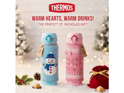 Thermos Motion - mobilný termohrnček 350 ml - coral pink
