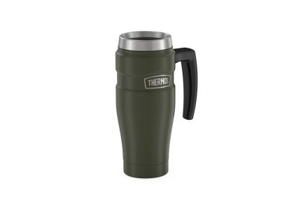 Thermos Style - vodotesný termohrnček s madlom 470 ml - zelený