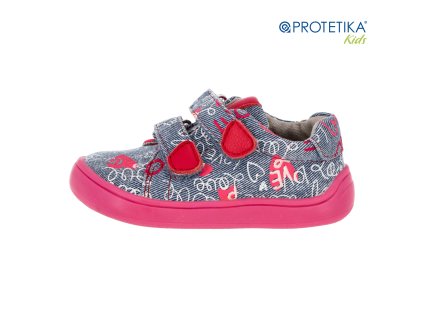 Protetika - barefoot topánky ROBY fuxia TOP AKCIA!