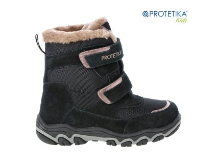 Protetika - zimné topánky s membránou PRO-TEX BENITA black TOP AKCIA!