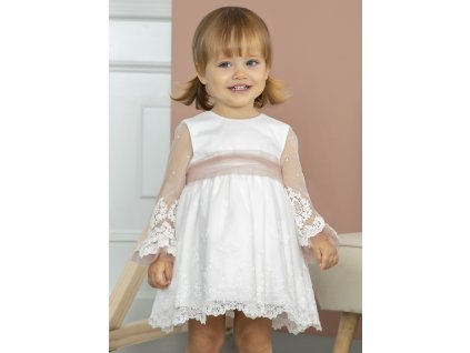 Tylové šaty s výšivkou Abel&Lula - 1305501001 - TOP AKCIA!