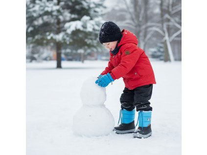 Snehulky s vložkou z ovčej vlny KENNY NF svetlomodrá