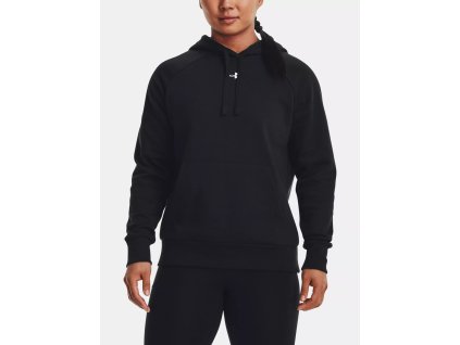 Mikina s kapucňou UA Rival Fleece-BLK