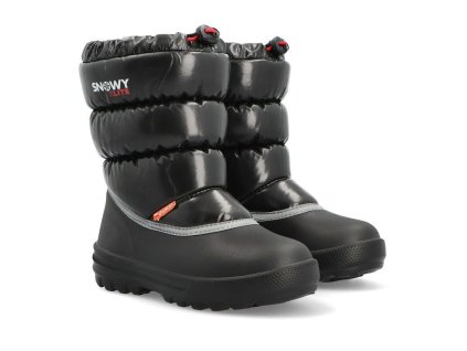 Snehulky zateplené SNOWY B čierna