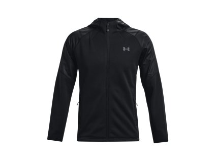 Bunda s kapucňou Under Armour Essential Swacket-BLK