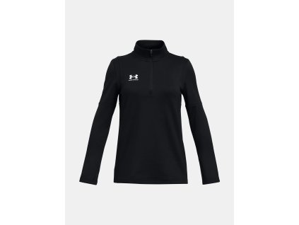 Dievčenské tričko UA Gs Challenger Midlayer-BLK