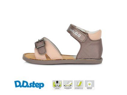 Sandále ALINA bronze barefoot D.D.Step TOP AKCIA!