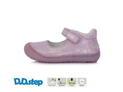 Balerínky LEVANDER lila barefoot D.D.Step TOP AKCIA!