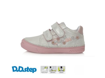 Prechodné topánky QUEEN white ortopedické D.D.Step