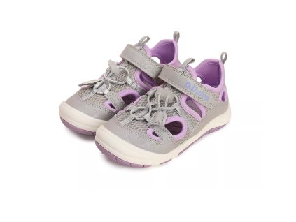 Sandále VÍLA mauve športové barefoot  D.D.Step