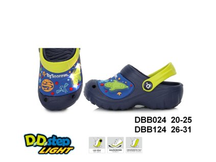 Kroksy svieticie SPACE royal blue D.D.Step s LED