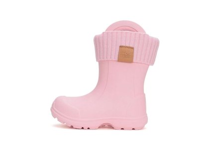 Zateplené gumáky baby pink D.D. Step