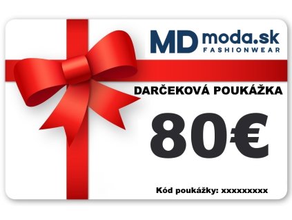Poukážka 80€